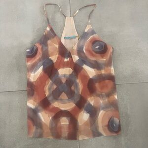 Alice + Olivia Multicolor Abstract Camisole
